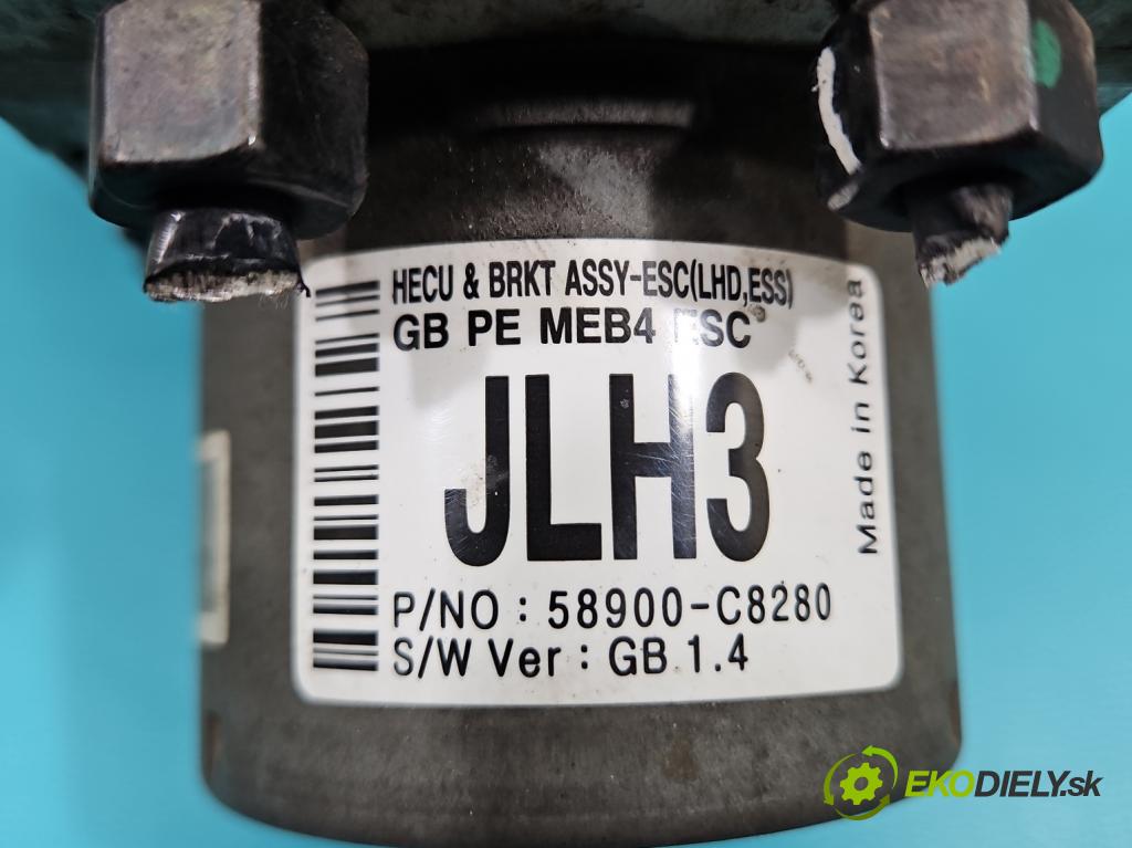 Hyundai i20 II 2014 -2020 1.2 16V 84KM manual 61,8 kW 1248 cm3 5- čerpadlo abs 58900-C8280 (Pumpa ABS)