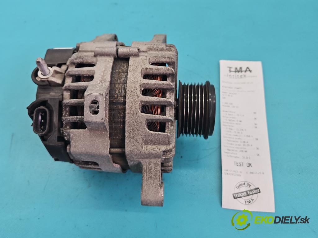 Hyundai i20 II 2014 -2020 1.2 16V 84KM manual 61,8 kW 1248 cm3 5- Alternator  (Alternátor)