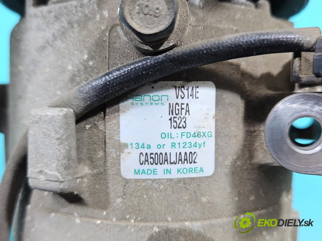 Hyundai i20 II 2014 -2020 1.2 16V 84KM manual 61,8 kW 1248 cm3 5- Kompresor: klimatizácie CA500ALJAA02 (Kompresor klimatizácie)