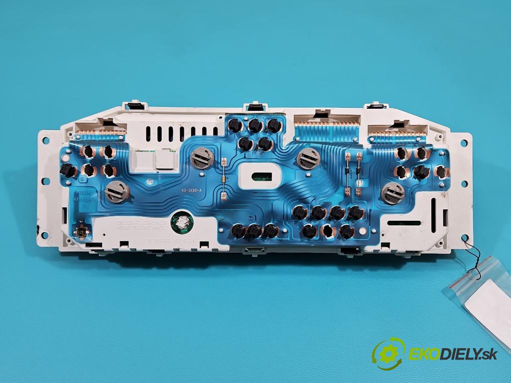 Opel Frontera B 1998-2004 2.2 16V 136 HP manual 100 kW 2198 cm3 5- prístrojovka/ budíky 91158055 (Prístrojová doska)