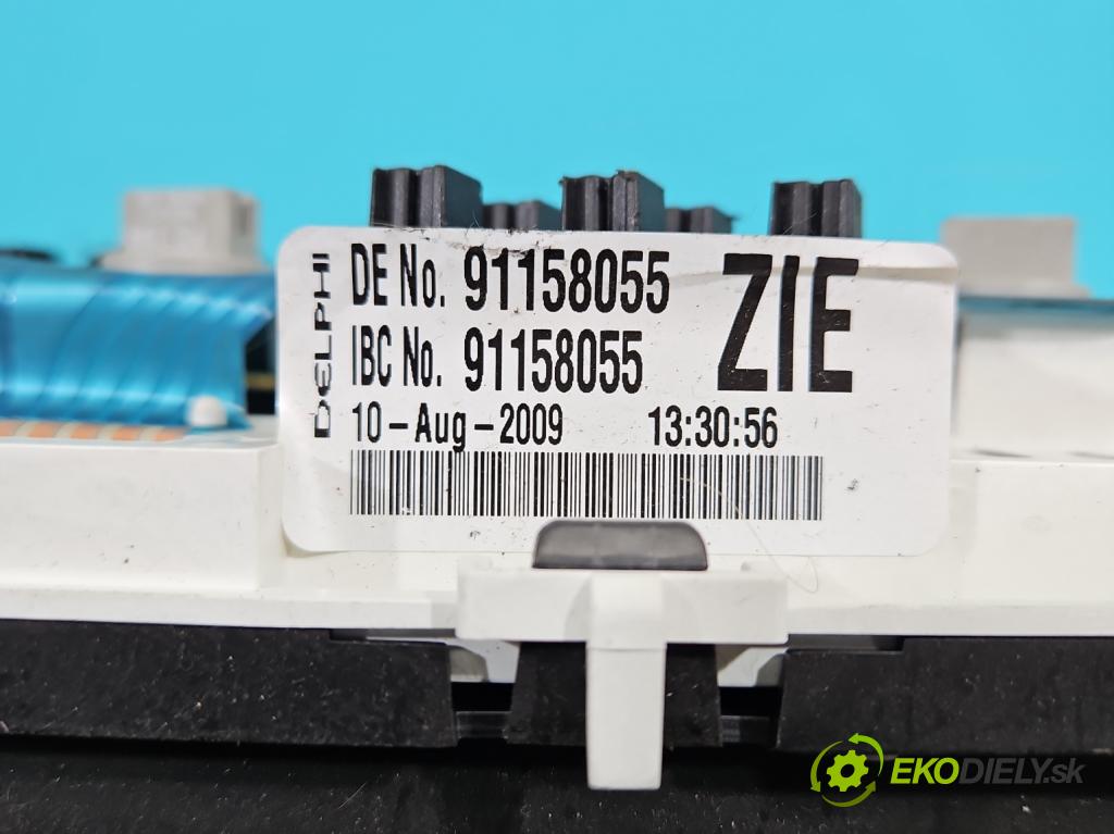 Opel Frontera B 1998-2004 2.2 16V 136 HP manual 100 kW 2198 cm3 5- prístrojovka/ budíky 91158055 (Prístrojová doska)