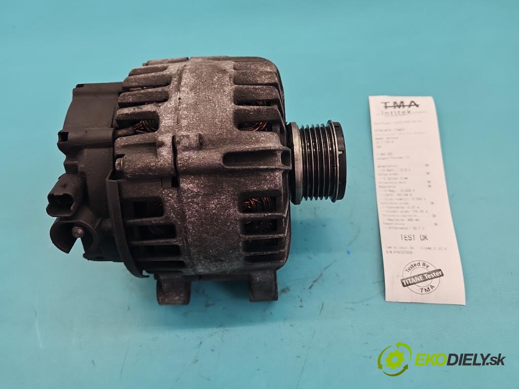 Peugeot Partner II 2008-2018 1.6 hdi 90 HP manual 66,2 kW 1560 cm3 5- Alternator 9665617780 (Alternátor)