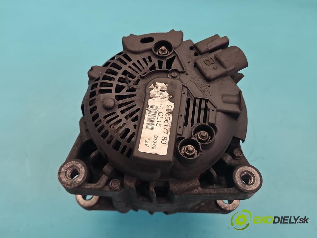 Peugeot Partner II 2008-2018 1.6 hdi 90 HP manual 66,2 kW 1560 cm3 5- Alternator 9665617780 (Alternátor)