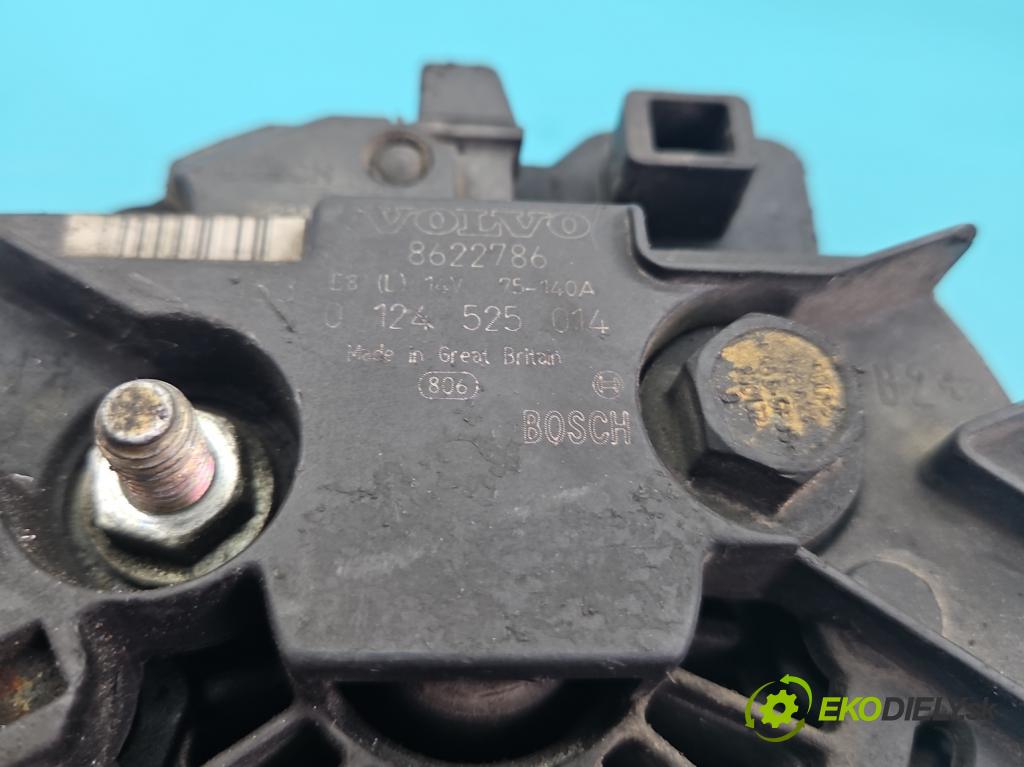 Volvo S80 I 1998-2006 2.4 20V 170 HP automatic 125 kW 2435 cm3 4- Alternator 0124525014 (Alternátor)
