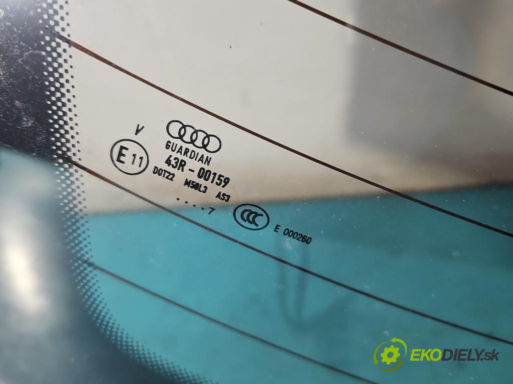 Audi A8 D3 2002-2009 3.0 tdi 211KM automatic 155 kW 2967 cm3 4- sklo zadná AS3 (Sklo zadné)
