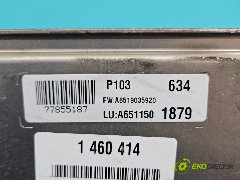 Mercedes Vito W639 2003-2014 2,2.0 cdi (651900) 136 HP manual 100 kW 2143 cm3 5- riadiaca jednotka motora A6511501879
