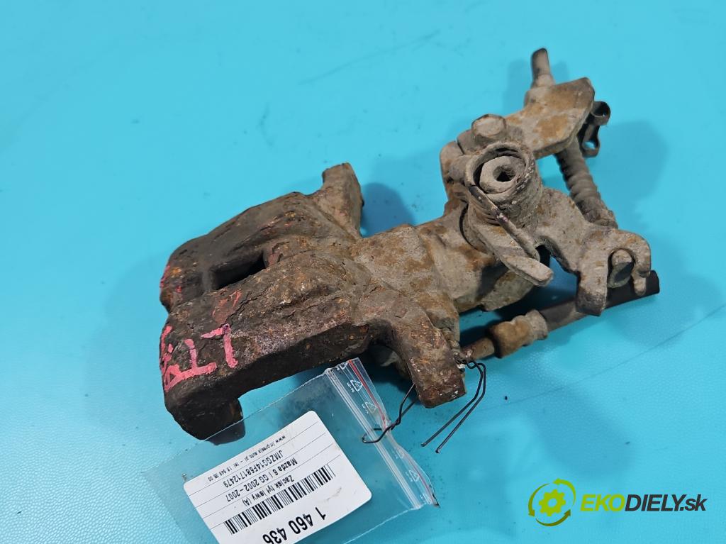 Mazda 6 I GG 2002-2007 2.0 16V 147 HP manual 108 kW 1999 cm3 5- brzdič zadné ľavý  (Kľučka dverí ostatné)