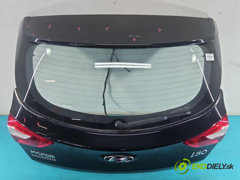 Hyundai I30 II 2012-2016 1.4 crdi 90 HP manual 66 kW 1396 cm3 5- zadna kufor  (Kapota zadná (kufor))