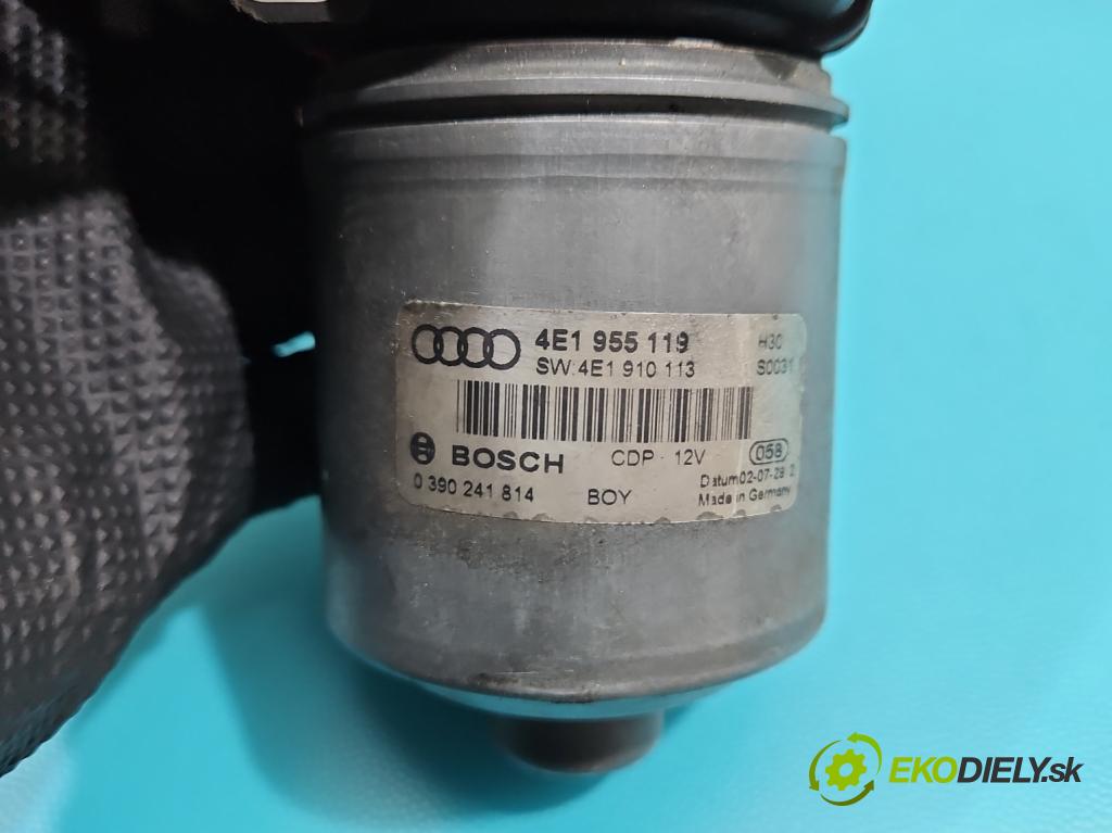 Audi A8 D3 2002-2009 3.0 tdi 211KM automatic 155 kW 2967 cm3 4- motor stěračů přední 4E1955119