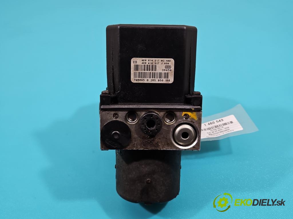 Audi A8 D3 2002-2009 3.0 tdi 211KM automatic 155 kW 2967 cm3 4- čerpadlo abs 4E0614517BQ (Pumpa ABS)