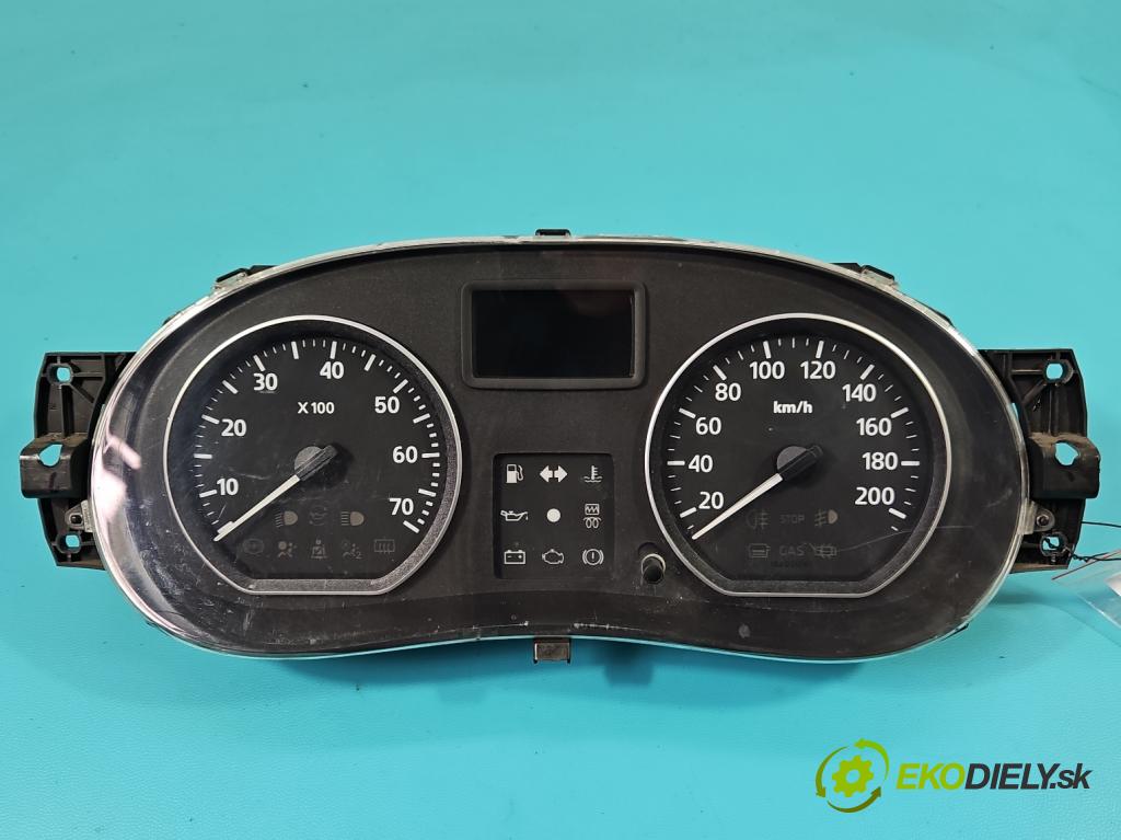 Dacia Sandero I 2008-2012 1.6b 84KM manual 62 kW 1598 cm3 5- prístrojovka/ budíky 248102193R (Prístrojová doska)