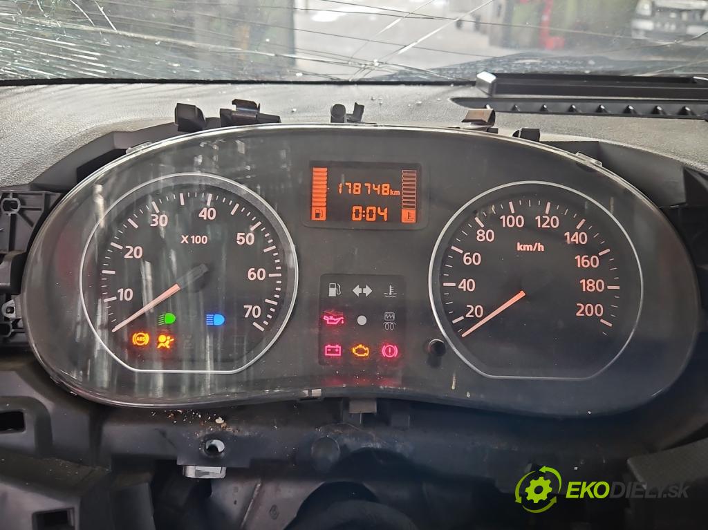 Dacia Sandero I 2008-2012 1.6b 84KM manual 62 kW 1598 cm3 5- prístrojovka/ budíky 248102193R (Prístrojová doska)