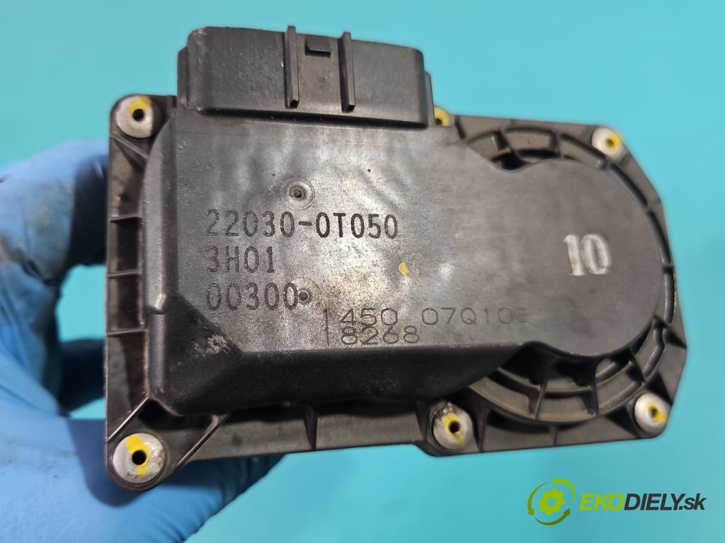 Toyota Auris II 2012-2018 1.6 16V 132  HP manual 97 kW 1598 cm3 5- klapka 22030-0T050 (Škrtiaca klapka)