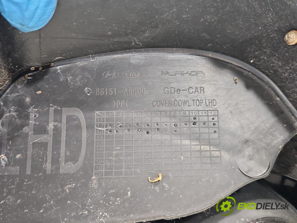 Hyundai I30 II 2012-2016 1.4 crdi 90 HP manual 66 kW 1396 cm3 5- torpédo 86164-A6100 (Torpédo (plast pod čelným sklom))