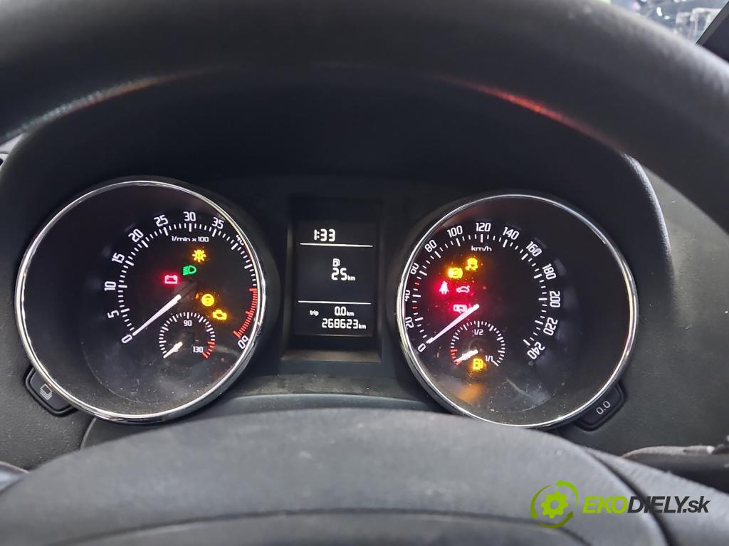 Skoda Yeti 2009-2017 2.0 tdi 140 HP manual 103 kW 1968 cm3 5- prístrojovka/ budíky 5L0920800H (Prístrojová doska)