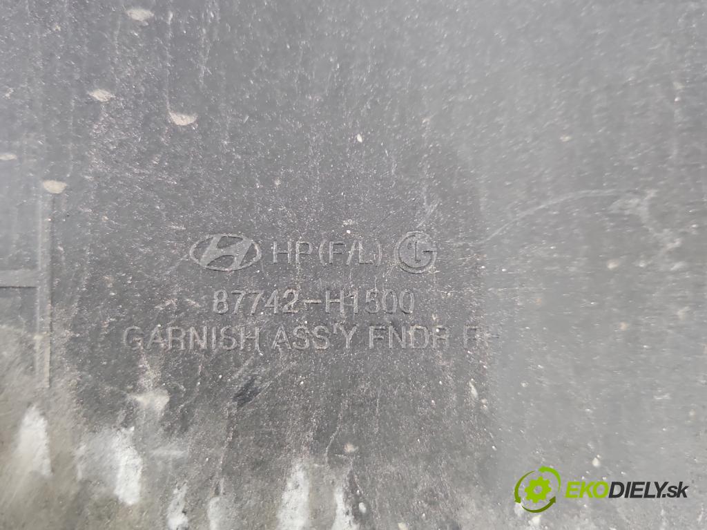 Hyundai Terracan 2.9 CRDi 163 hp manual 120 kW 2902 cm3 5- lišta blatník: přední pravé 87742-H1500
