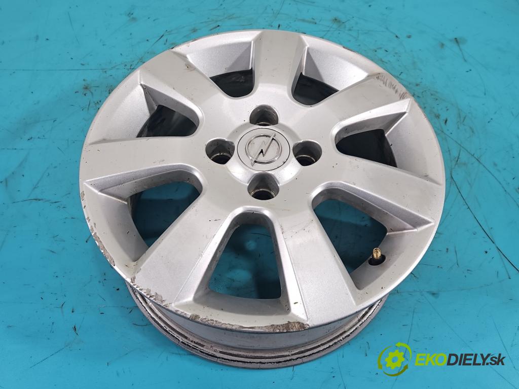 Opel Corsa C 2000-2006 1.0 12V 60 hp manual 44 kW 998 cm3 3- Felga hliník: 15" komplet