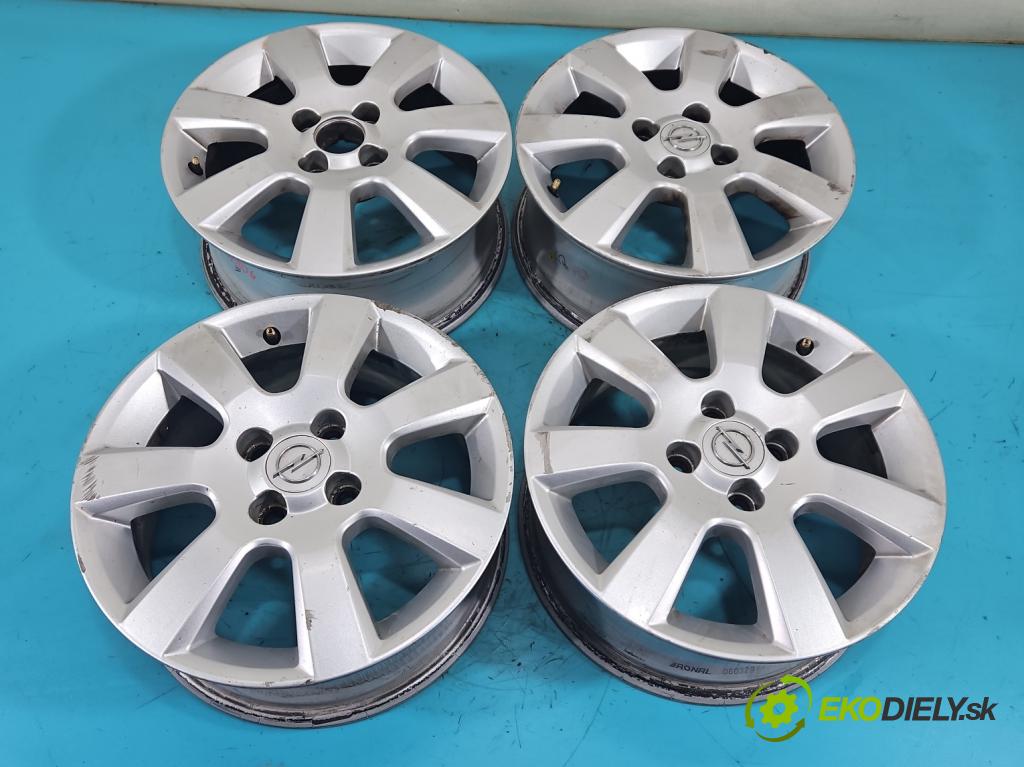 Opel Corsa C 2000-2006 1.0 12V 60 hp manual 44 kW 998 cm3 3- Felga hliník: 15
