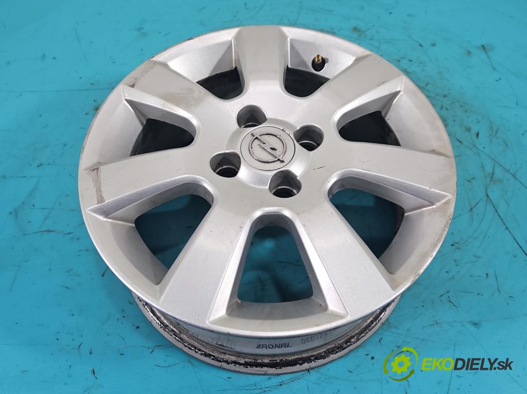 Opel Corsa C 2000-2006 1.0 12V 60 hp manual 44 kW 998 cm3 3- Felga hliník: 15" komplet
