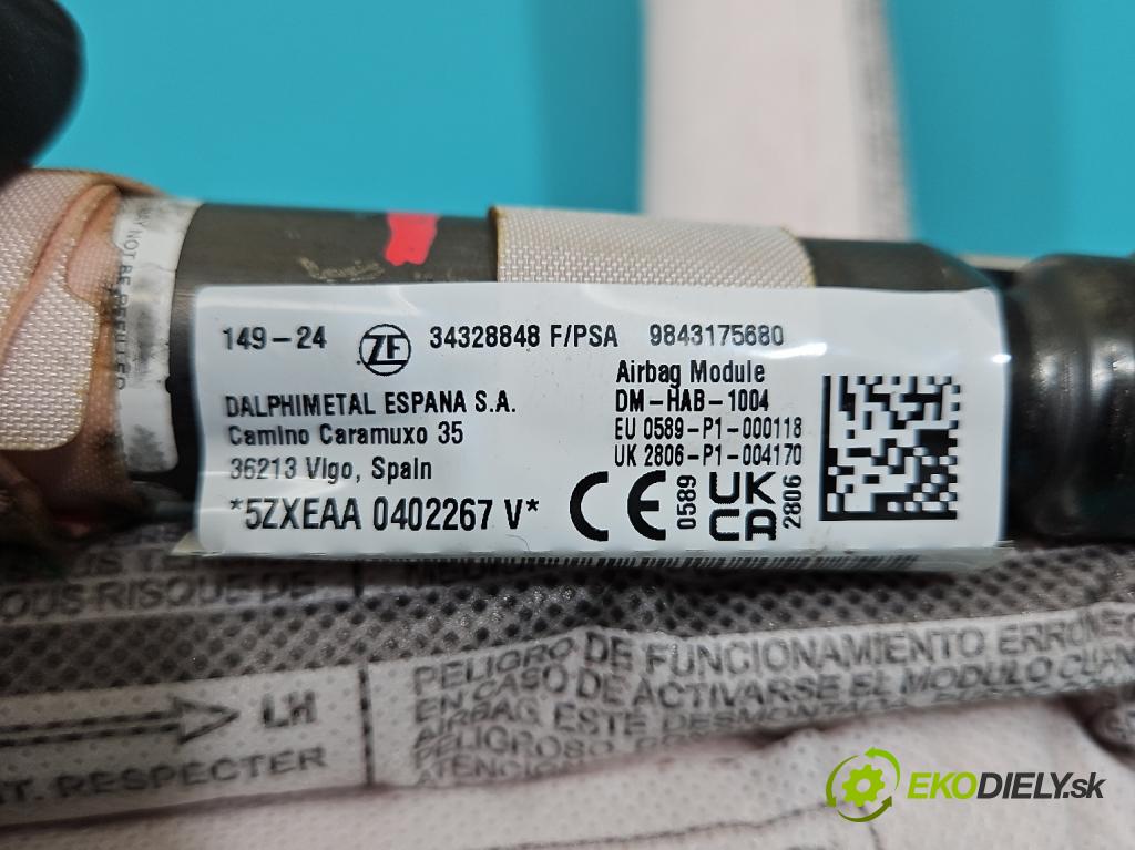 Opel Mokka B 2020 - 1.2 T 131 HP automatic 96 kW 1199 cm3 5- clona ľavé 9843175680