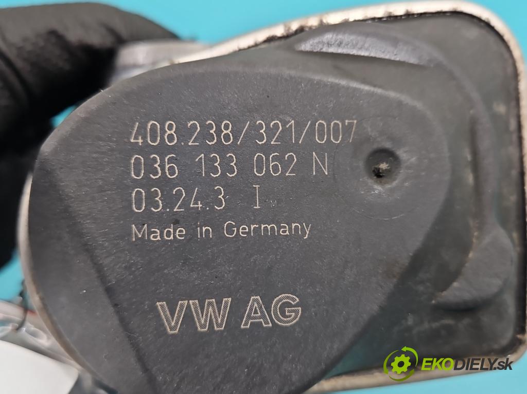 Vw Polo IV 9N 2001-2009 1.2 12V 64 HP manual 47 kW 1198 cm3 5- klapka 036133062N (Škrtiaca klapka)