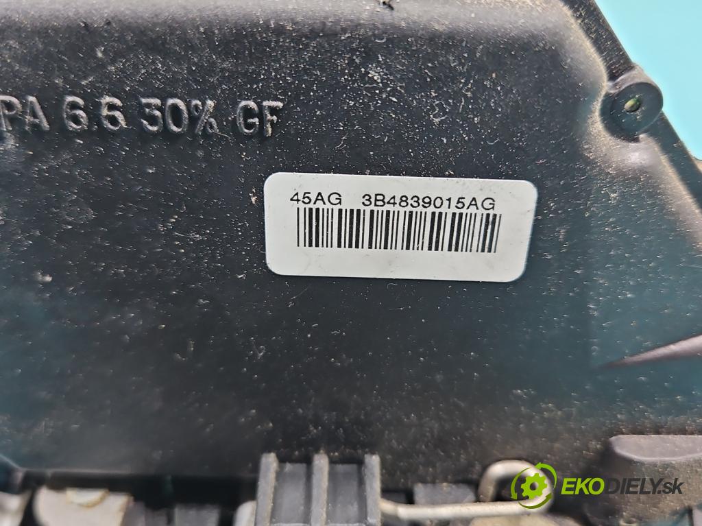 Vw Polo IV 9N 2001-2009 1.2 12V 64 hp manual 47 kW 1198 cm3 5- zámek zadní levý 3B4839015AG