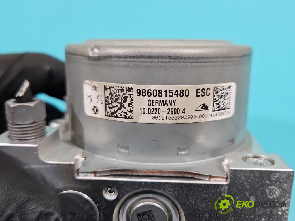 Opel Mokka B 2020 - 1.2 T 131 HP automatic 96 kW 1199 cm3 5- čerpadlo abs 9860815480 (Pumpa ABS)