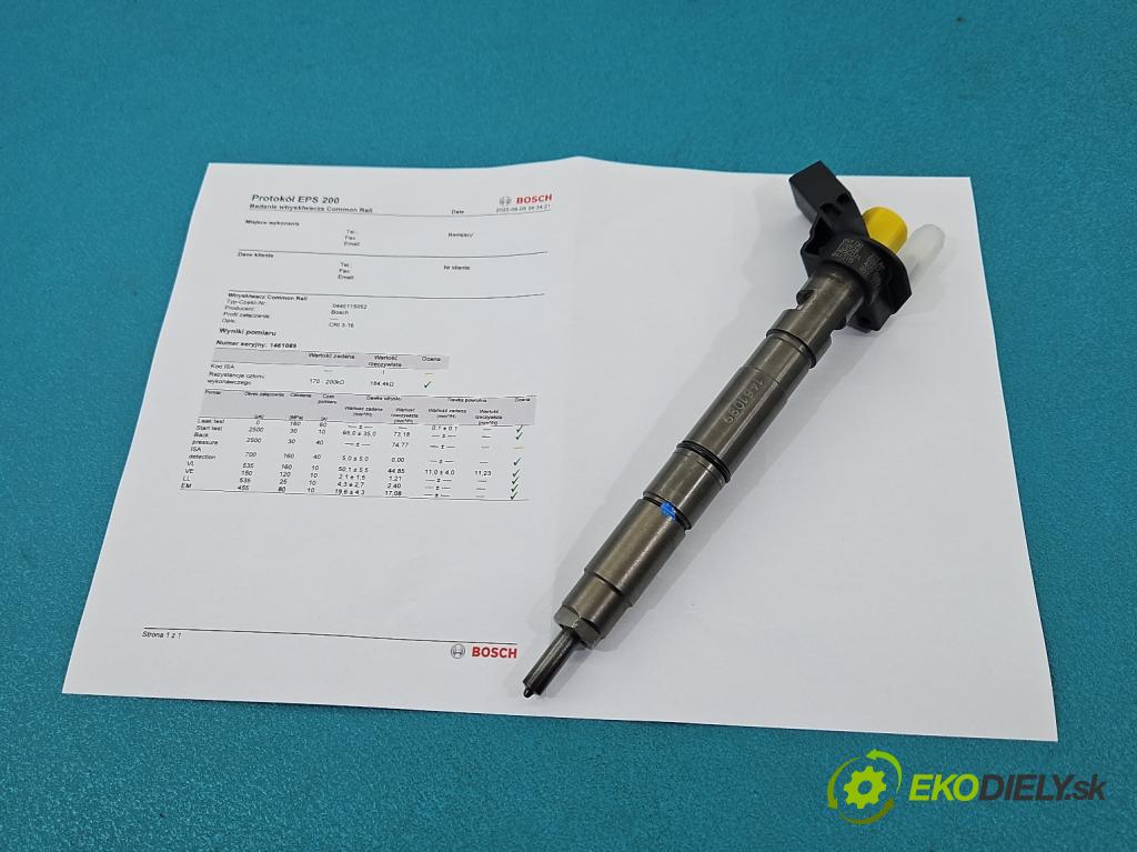 Audi A8 D3 2002-2009 3.0 tdi 211KM automatic 155 kW 2967 cm3 4- vstrek 0445115052 (Vstrekovač paliva)