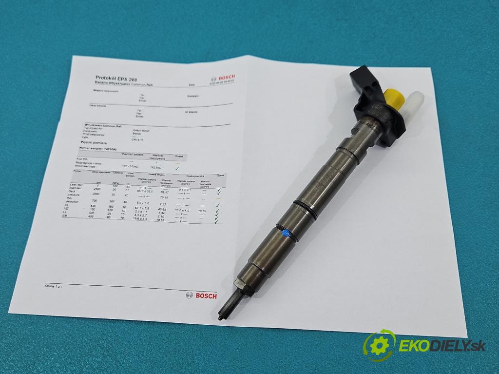 Audi A8 D3 2002-2009 3.0 tdi 211KM automatic 155 kW 2967 cm3 4- vstrek 0445115052 (Vstrekovač paliva)