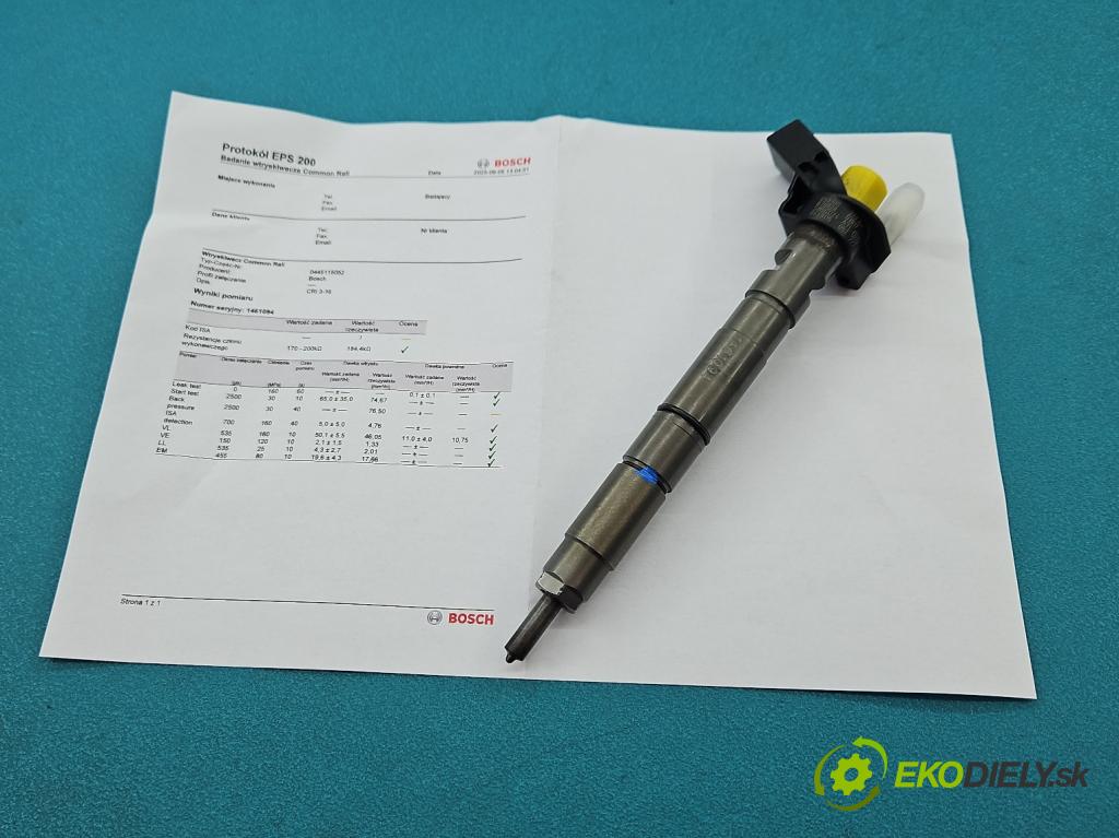 Audi A8 D3 2002-2009 3.0 tdi 211KM automatic 155 kW 2967 cm3 4- vstrek 0445115052 (Vstrekovač paliva)