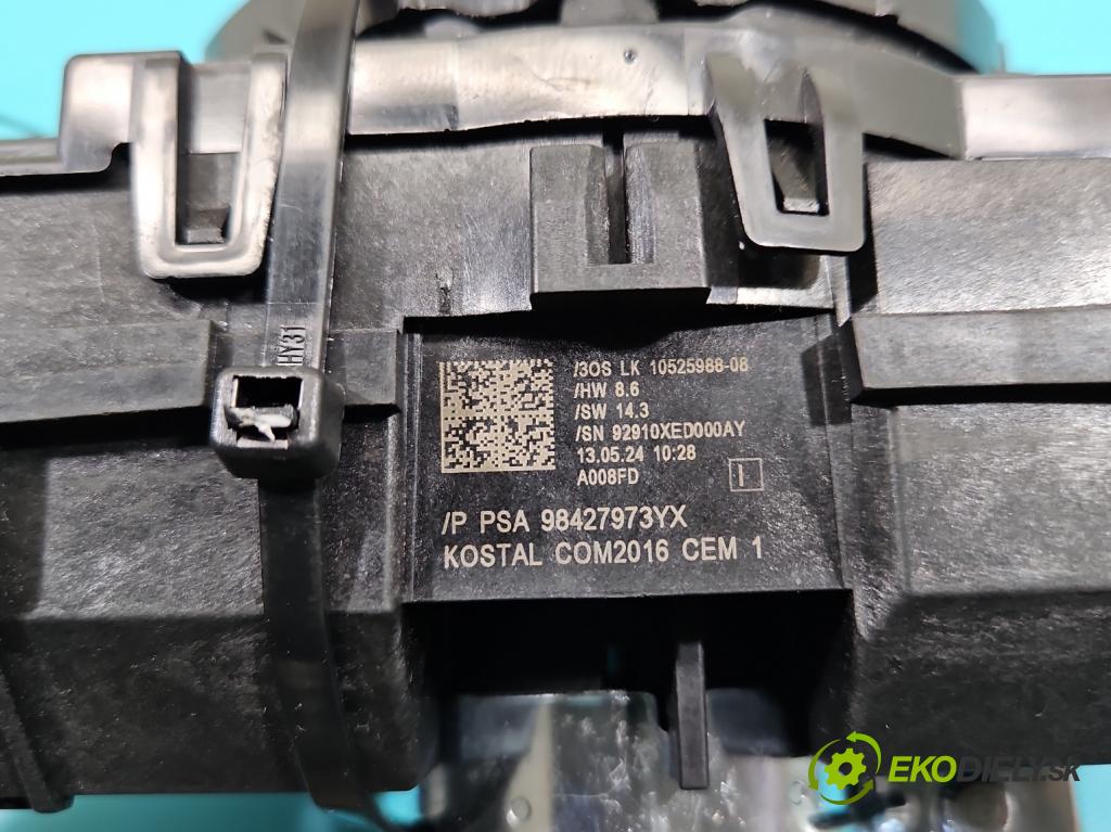 Opel Mokka B 2020 - 1.2 T 131 HP automatic 96 kW 1199 cm3 5- prepínač komplex: 98427973YX (Prepínacie páčky pod volantom)