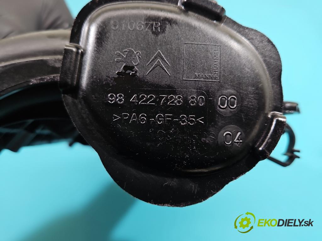 Opel Mokka B 2020 - 1.2 T 131 HP automatic 96 kW 1199 cm3 5- zvod nasávací 9842272880 (Sacie potrubie)