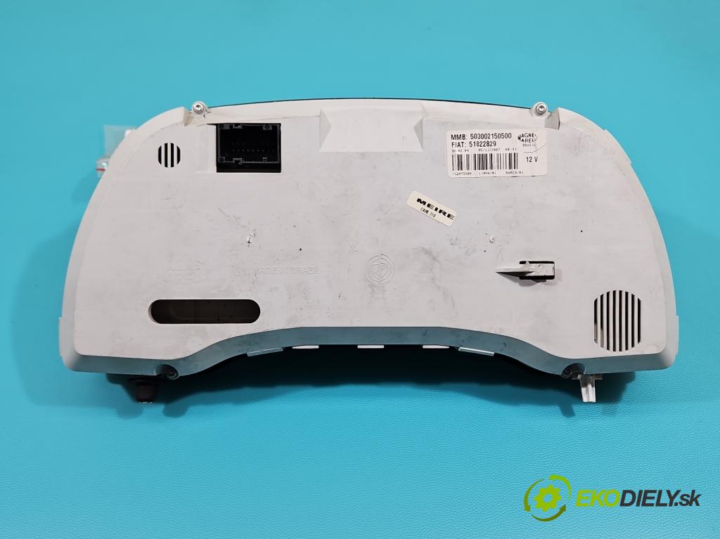 Fiat Linea 1.4 T 120 HP manual 88 kW 1368 cm3 4- prístrojovka/ budíky 51822829 (Prístrojová doska)