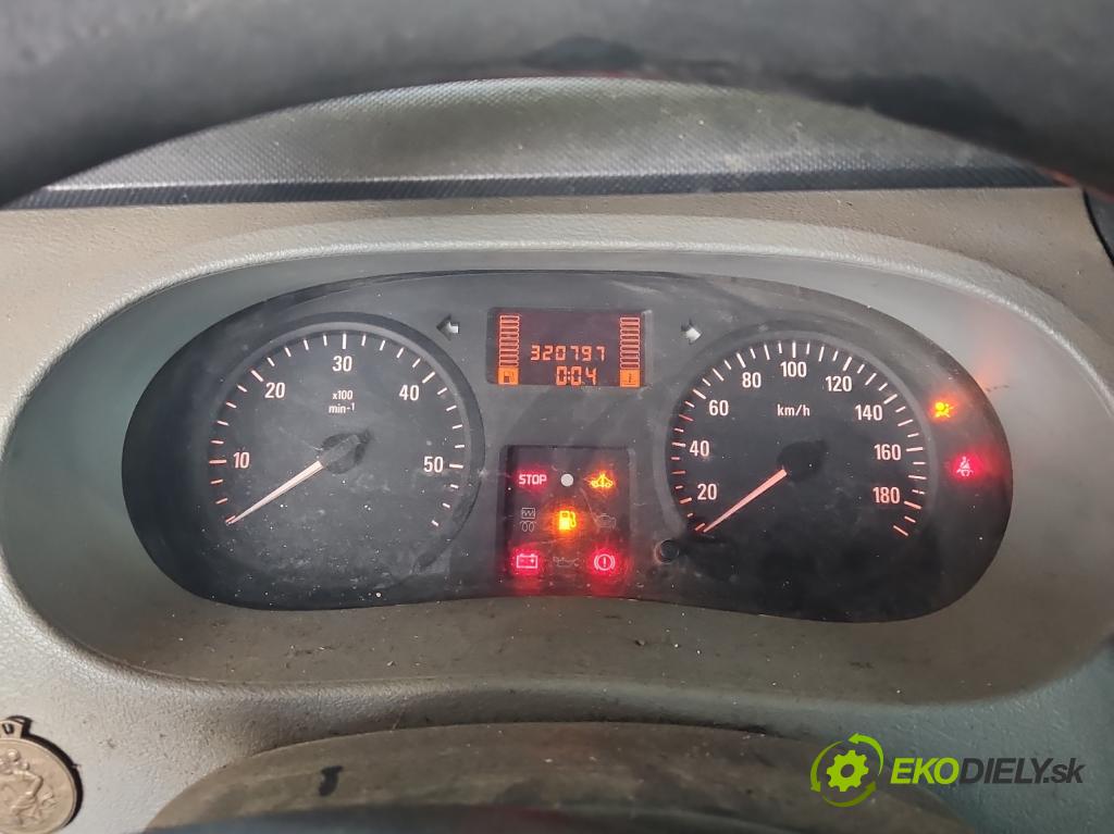 Opel Movano II 2003-2010 1.9 cdti 82 HP manual 60 kW 1870 cm3 5- prístrojovka/ budíky 8200408677 (Prístrojová doska)