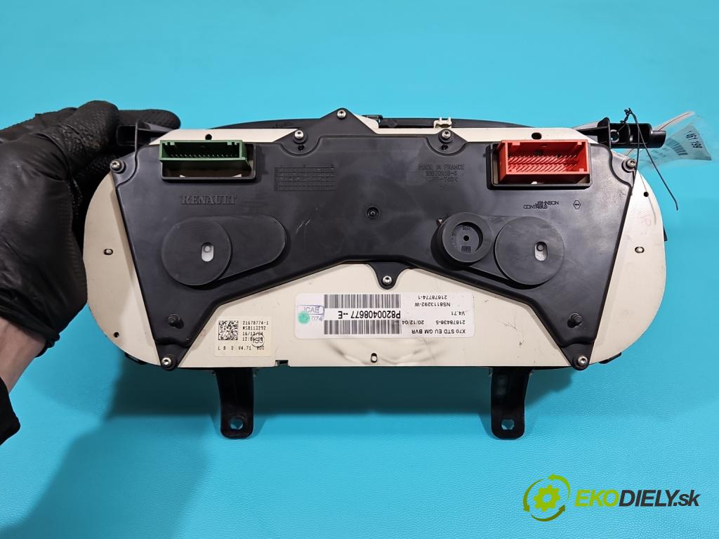 Opel Movano II 2003-2010 1.9 cdti 82 HP manual 60 kW 1870 cm3 5- prístrojovka/ budíky 8200408677 (Prístrojová doska)
