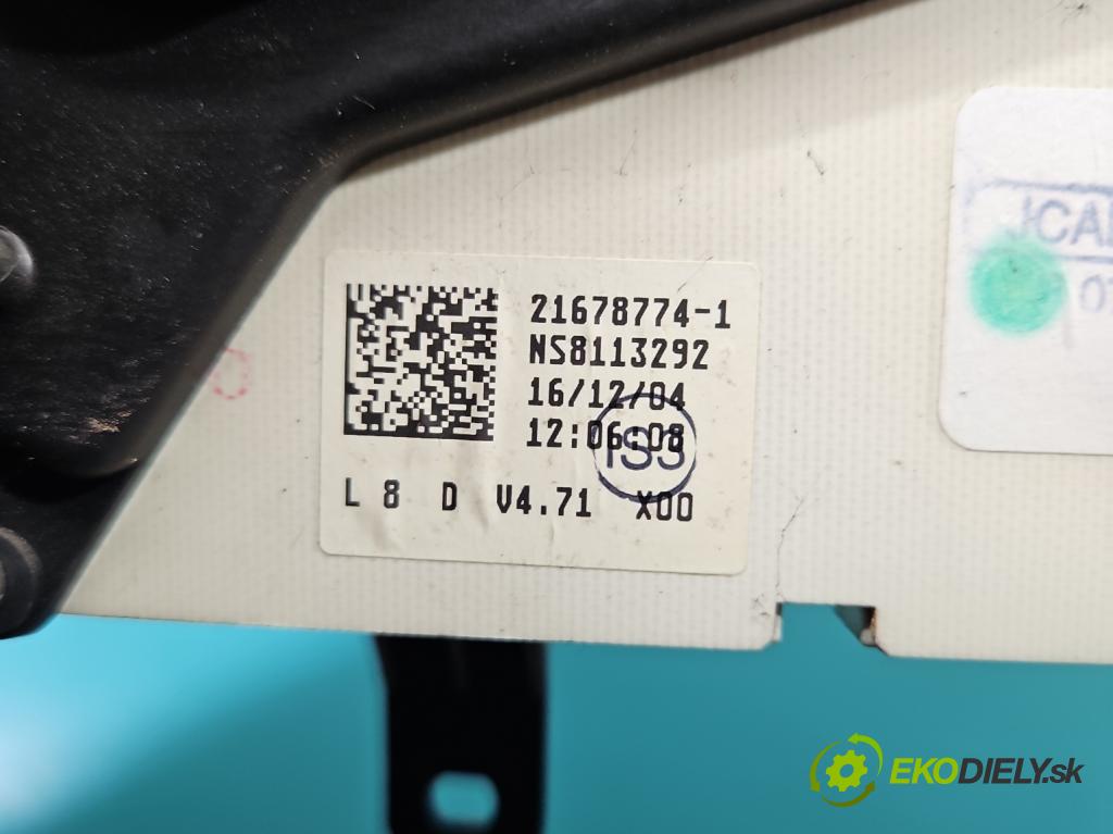 Opel Movano II 2003-2010 1.9 cdti 82 HP manual 60 kW 1870 cm3 5- prístrojovka/ budíky 8200408677 (Prístrojová doska)