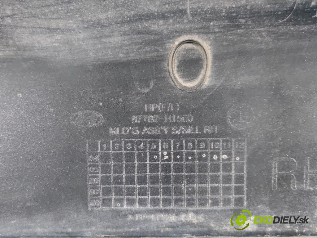 Hyundai Terracan 2.9 CRDi 163 HP manual 120 kW 2902 cm3 5- lišta práh: pravé 87782-H1500 (Lišta prahová)