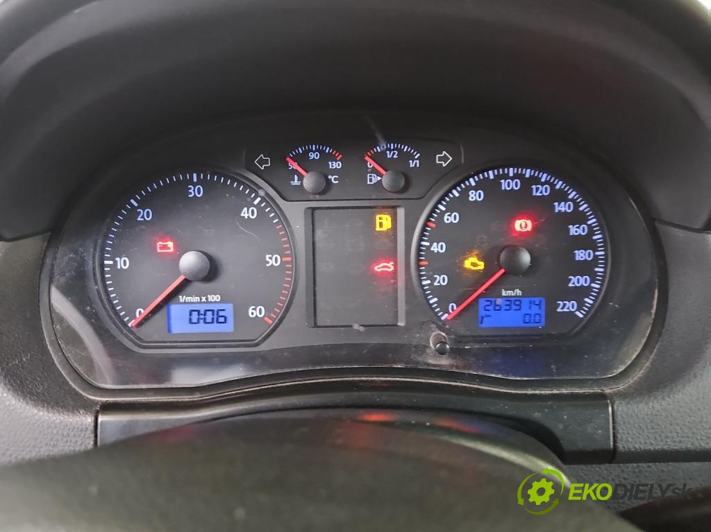 Vw Polo IV 9N 2001-2009 1.4 tdi 69KM manual 51 kW 1422 cm3 3- prístrojovka/ budíky 6Q0920804J (Prístrojová doska)