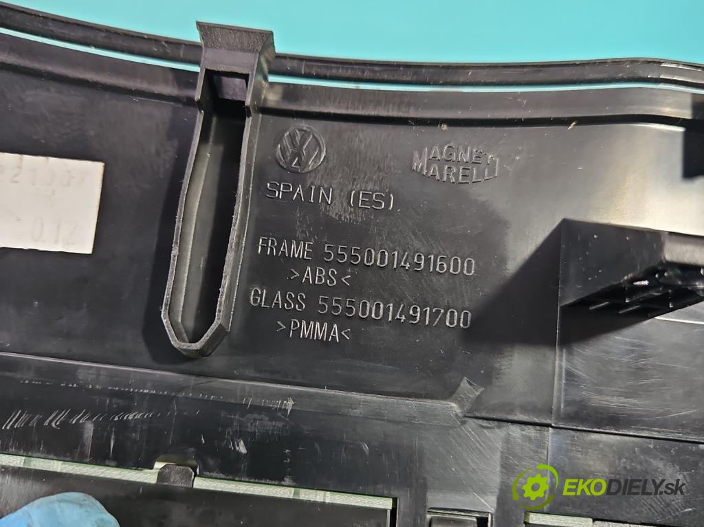 Vw Polo IV 9N 2001-2009 1.4 tdi 69KM manual 51 kW 1422 cm3 3- prístrojovka/ budíky 6Q0920804J (Prístrojová doska)