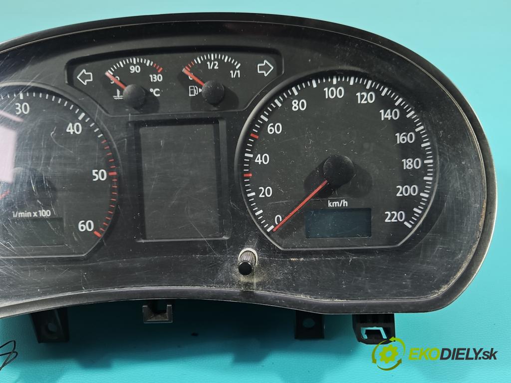 Vw Polo IV 9N 2001-2009 1.4 tdi 69KM manual 51 kW 1422 cm3 3- prístrojovka/ budíky 6Q0920804J (Prístrojová doska)