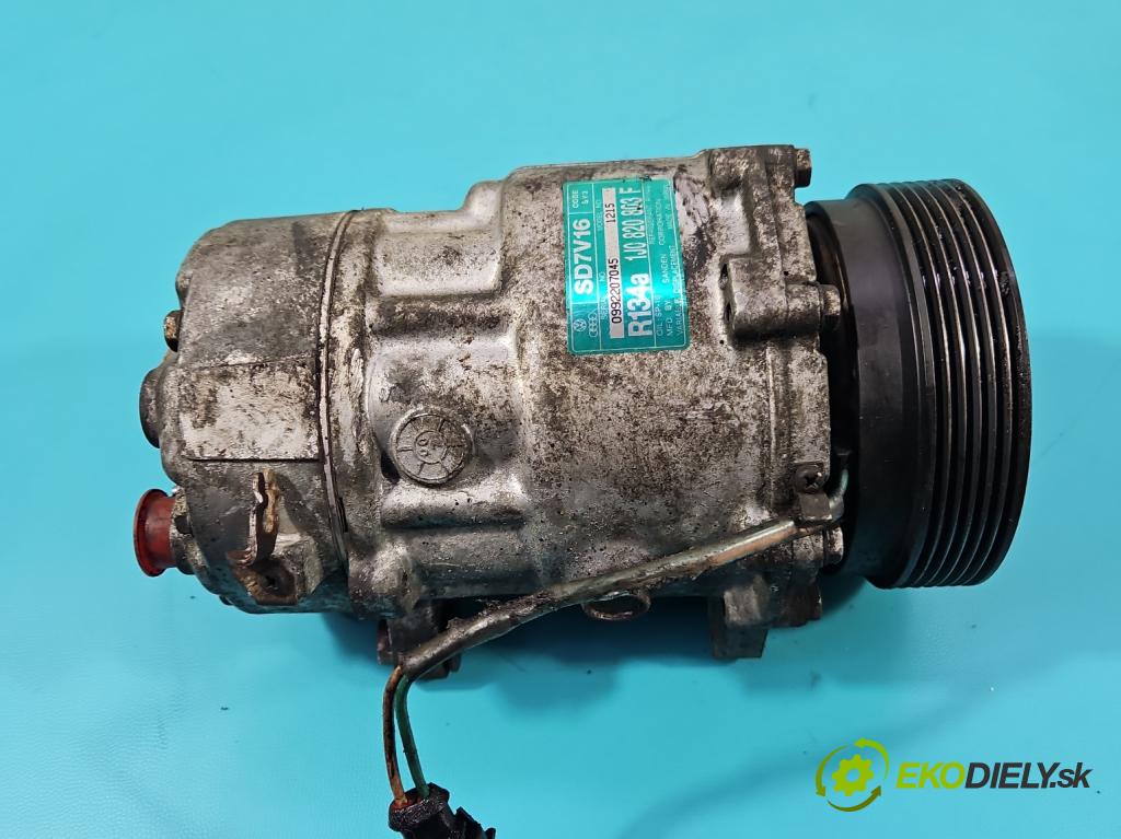 Seat Toledo II 1998-2004 1.9 tdi 90 HP manual 66 kW 1896 cm3 4- Kompresor: klimatizácie 1J0820803F (Kompresor klimatizácie)