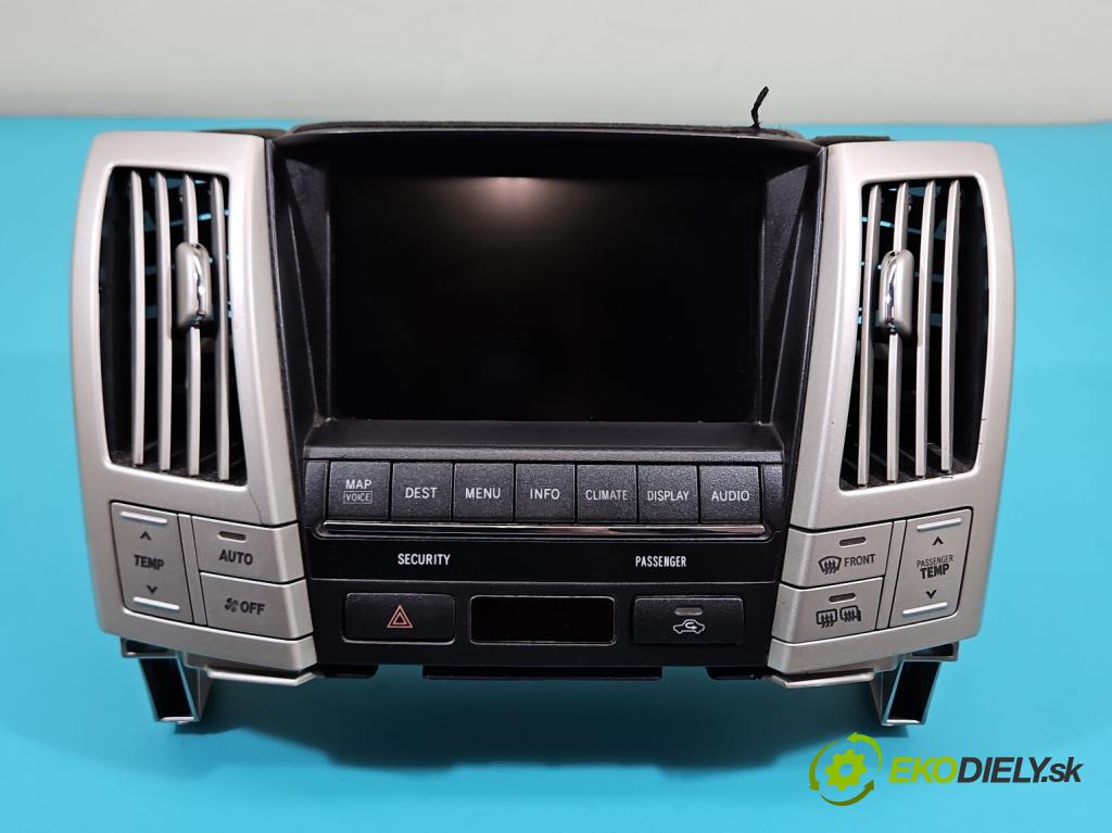 Lexus RX II 2003-2008 3.3 V6 211KM automatic 155 kW 3311 cm3 5- Zobrazit: 86110-48400 (Prístrojová doska)