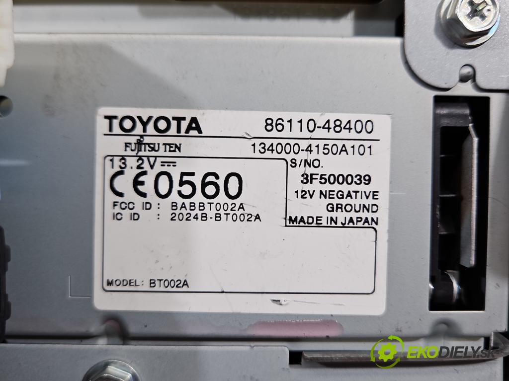Lexus RX II 2003-2008 3.3 V6 211KM automatic 155 kW 3311 cm3 5- Zobrazit: 86110-48400 (Prístrojová doska)