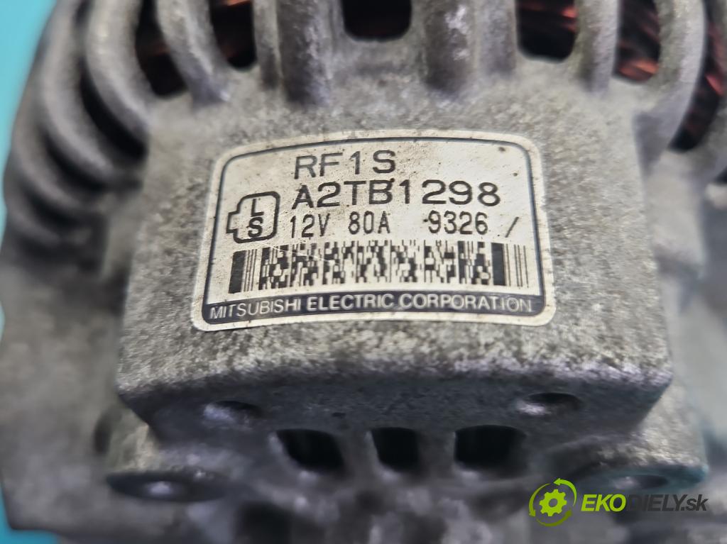 Mazda 323f 2.0 ditd 90 HP manual 66 kW 1998 cm3 5- Alternator A2TB1298 (Alternátor)