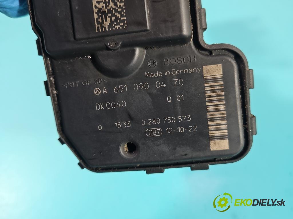 Mercedes Vito W639 2003-2014 2,2.0 cdi (651900) 136 HP manual 100 kW 2143 cm3 5- klapka A6510900470 (Škrtiaca klapka)