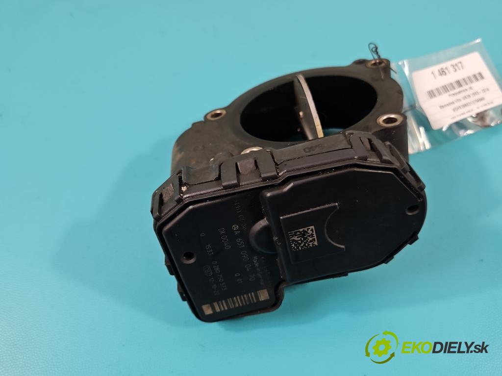 Mercedes Vito W639 2003-2014 2,2.0 cdi (651900) 136 HP manual 100 kW 2143 cm3 5- klapka A6510900470 (Škrtiaca klapka)