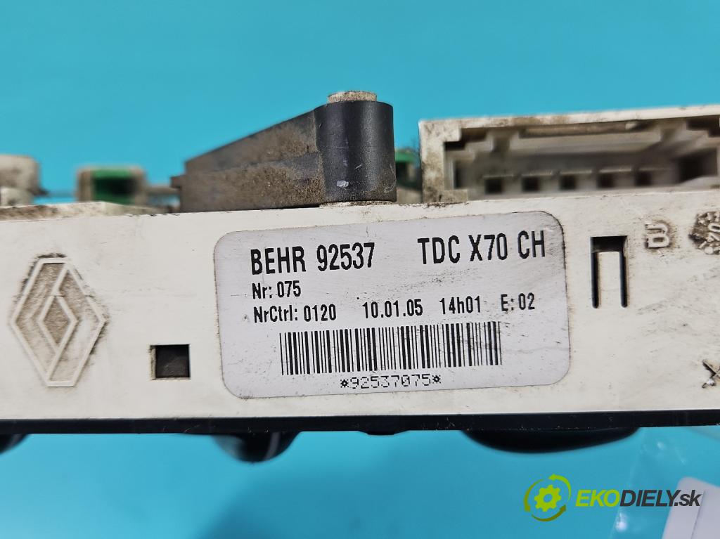 Opel Movano II 2003-2010 1.9 cdti 82 HP manual 60 kW 1870 cm3 5- panel kúrenia 92537