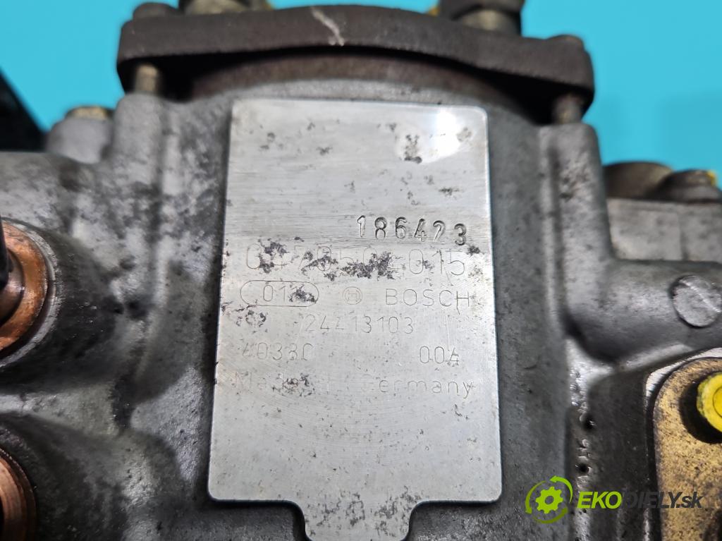 Opel Zafira A 1999-2005 2.0 dti 101 HP manual 74 kW 1995 cm3 5- čerpadlo vstrekovacia 0470504015 (Vstrekovacie čerpadlo)