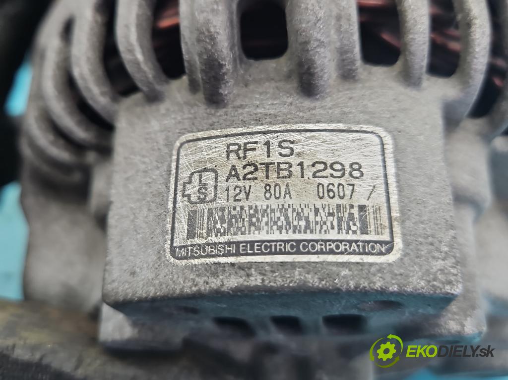 Mazda 626 2.0 ditd 101 HP manual 74 kW 1998 cm3 5- Alternator A2TB1298 (Alternátor)