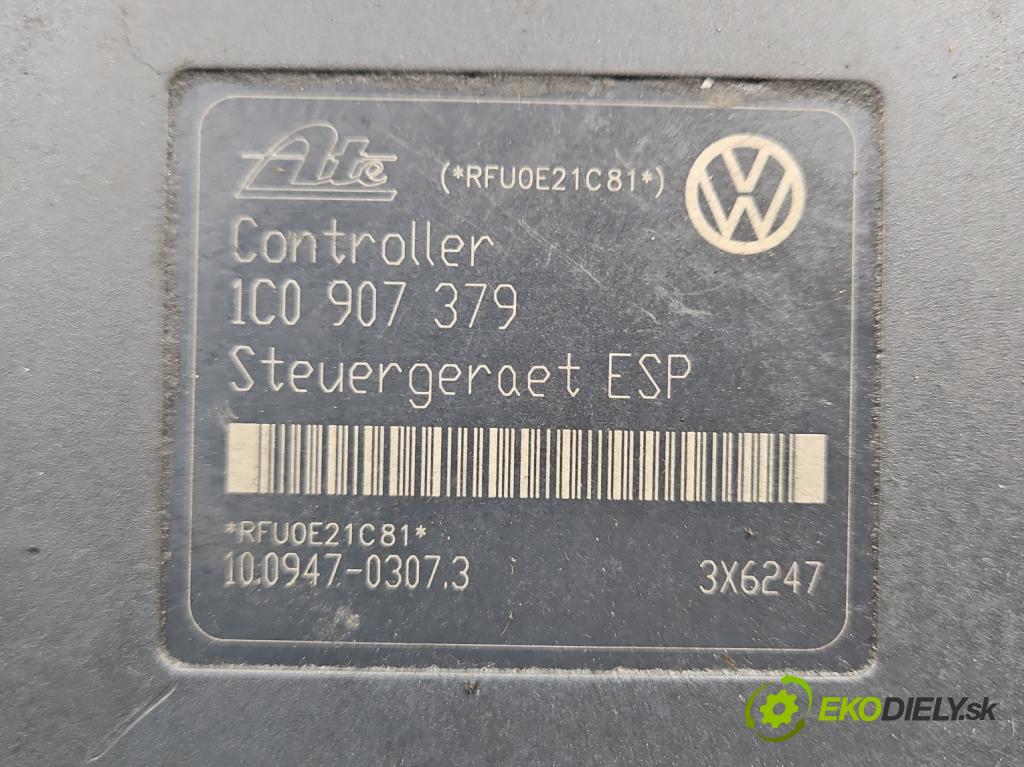 Vw Golf IV 1997-2003 1.9 tdi 116 HP manual 85 kW 1896 cm3 5- čerpadlo abs 1C0907379 (Pumpa ABS)